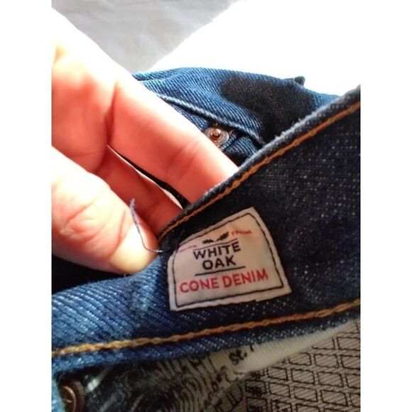 TAYLOR STITCH DEMOCRATIC JEANS WHITE OAK CONE USA SELVEDGE DENIM SIZE 29 - Picture 6 of 8